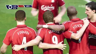 LIVERPOOL v ARSENAL (2005-2006) -  PES 6 Remake - PS4 Gameplay