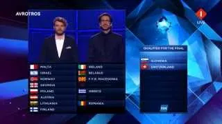 Results Second Semi-Final Eurovision Song Contest 2014