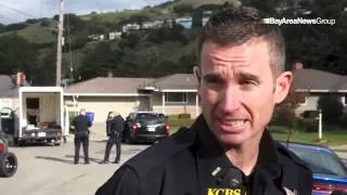 San Leandro Police Lt. Jeff Tudor  summarizes the high speed chase that ended in San Leandro with th