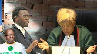 Watch: Heated Exchange between IEC representative Adv Ngcukaitobi & Justice Theron :MK Party Vs IEC