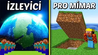 Minecraft Yapı Kapışmasında Pro Mimar VS 10 İzleyiciye KARŞI!