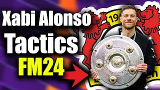 How to use Xabi Alonso - Bayer Leverkusen Tactics In FM24