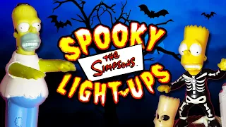 The Simpsons Spooky Light Ups Toys from Burger King 2001