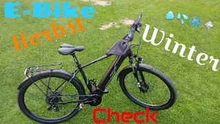 Fischer E-Bike - Terra 5.0  Herbst- Winter Check /  / Nigrin Bike Care Lenkerschutz