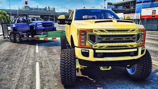 New Mansion & Lifted Tahoe Silverado Delivery in GTA 5|  Let's Go to Work| GTA 5 Mods| 4K