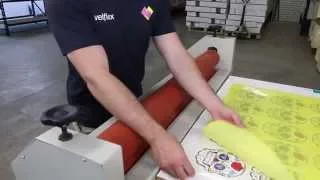 Laminating Heat Transfers with the Cold Roll Laminator