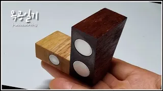 magnetic dovetail block for marking & hand cutting [woodworking]