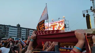 AC Sparta Praha - Plzeň 27.5.2023 (0:1) after party na Letné - Zpívej kdo jsi Sparťanem