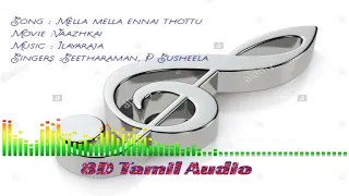 8D Tamil Audio- Mella Mella Ennai thottu (Use headphone to feel real effect)