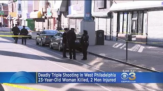 Police ID Woman Gunned Down After Triple Shooting In West Philly