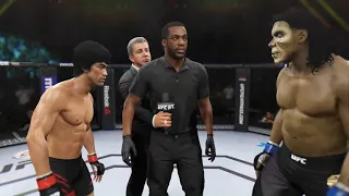Bruce Lee vs. Decayed Zombie - EA Sports UFC 2 🐲 - Dragon Fights 🐉