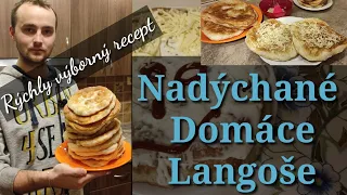 Langoše - Nadýchané - Výborné - Rýchle - Domáce - Recept - Postup - Príprava