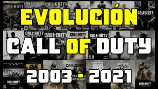TODOS LOS CALL OF DUTY 2003 - 2021 | EVOLUCIÓN DE COD | CALL OF DUTY GAMES