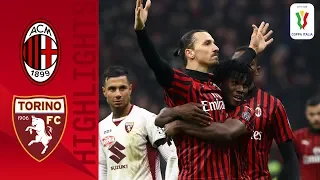 Milan 4-2 Torino | Ibra Extra-Time Goal Send Milan to Semifinals | Quarter-final | Coppa Italia