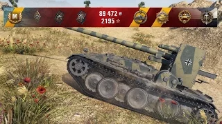 WoT Grille 15 | 10 kills | 1 vs 5 - Steppes