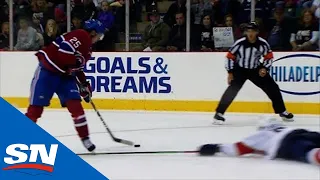 Belzile Finishes Off Poehling's Perfect Toe-drag For Canadiens' Short-handed Goal