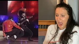 Michael Jackson- Beat It- REACTION (Live Performance Gothenburg HIStory Tour 1997)