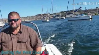 Dinghy's first launch (Sailing the West Coast SA)