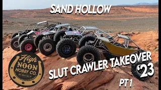Sand Hollow SL,UT Crawler Takeover '23 [RC Moon Buggies, Declined Trail, UTB18, Rock Pirates & More]