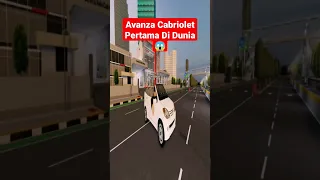 Modifikasi Avanza Jadi Bentuk Cabriolet Pertama Di Dunia Versi Roblox 🔥 #shorts #cdid #trid