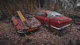 Lost STORAGE Rare Car COLLECTION Left TO RUST Outside...