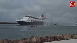 L'arrivée du paquebot Renaissance (CFC) au Havre