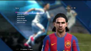 Lionel Messi (Classic Players - FC Barcelona) Build Face & Stats Pes 2013
