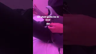 one of the girls - the weeknd, jennie & lily-rose depp electric guitar cover