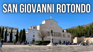 [4k] Italy Walking Tour 🇮🇹 SAN GIOVANNI ROTONDO 🇮🇹 March 2023 - with Captions!