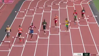 Athletics : Men's 400m Hurdles Round 1 Heat 2   Olympics Tokyo 2020