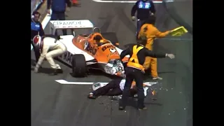 Marshall gets ran over in a start accident