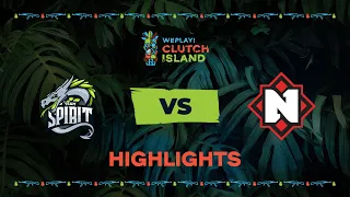 🔥 Team Spirit vs Nemiga HIGHLIGHTS l WePlay! Clutch Island