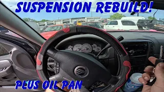 Teardown to the Crankshaft! Ford Explorer 5.0 4.6 Oil Pan Leak & Suspension #mechanic  #rebuild