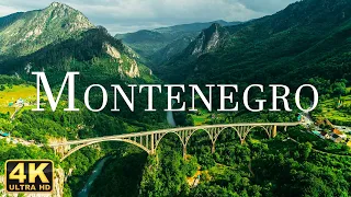 MONTENEGRO 4K UHD - Amazing Beautiful Nature Scenery & Relaxing Music for Stress Relief