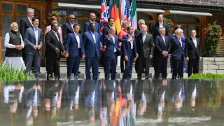Scholz auf G-7-Gipfel: „Im Verhältnis zu Russland kann es kein Zurück geben“