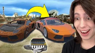 Reformando uma LAMBORGHINI AVENTADOR do FERRO VELHO!! Car Mechanic Simulator