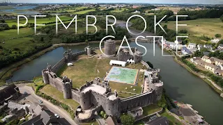 Pembroke Castle Wales | 4K Cinematic Drone video