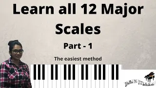 Lesson 12: Learn all the 12 major scales: Part 1
