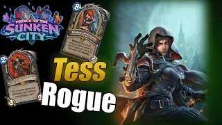 Tess Rogue is here! | Hearthstone Voyage to the Sunken City