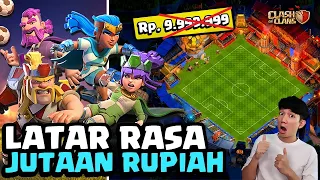 INI LATAR JUTAAN KOK DIJUAL MURAH? Review Skin & Latar Stadion Bola CoC