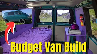 DIY Camper Van Conversion Build | VW T4 | Van Life UK