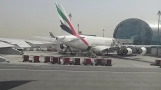 Emirates Airbus A380 - Dubai to London Heathrow