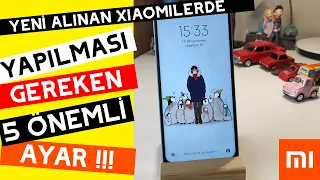 Xiaomi Telefonlarda Yapılması Gereken 5 Önemli Ayar !!!