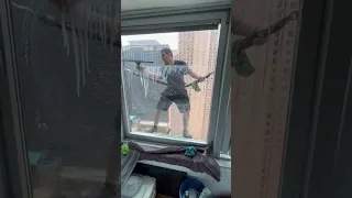 Outside High Rise Window Cleaning