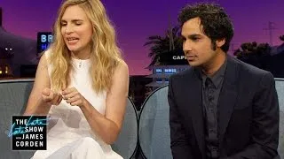 Brit Marling & Kunal Nayyar Share Their Special Talents