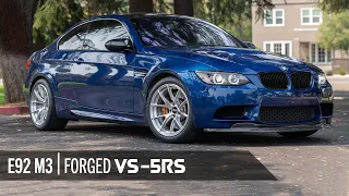 BMW E92 M3 on VS-5RS Wheels