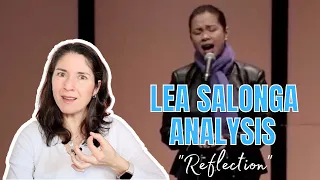 VOCAL COACH ANALYSIS OF LEA SALONGA SINGING "REFLECTION" (MULAN") - NOT a reaction!