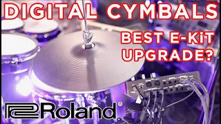 Are Digital Cymbals the Best E-Kit Upgrade? New Roland VH-14D Hi-Hats!