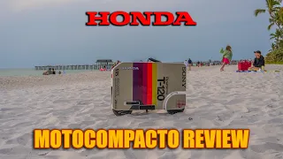 Honda Motocompacto: The Suitcase Commuter Scooter For Small Beach Towns