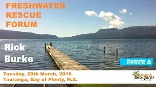 Freshwater Forum Rick Burke Pukekauri Farms 2018